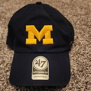 47 Brand U Of M Michigan Adjustable Hat Baseball